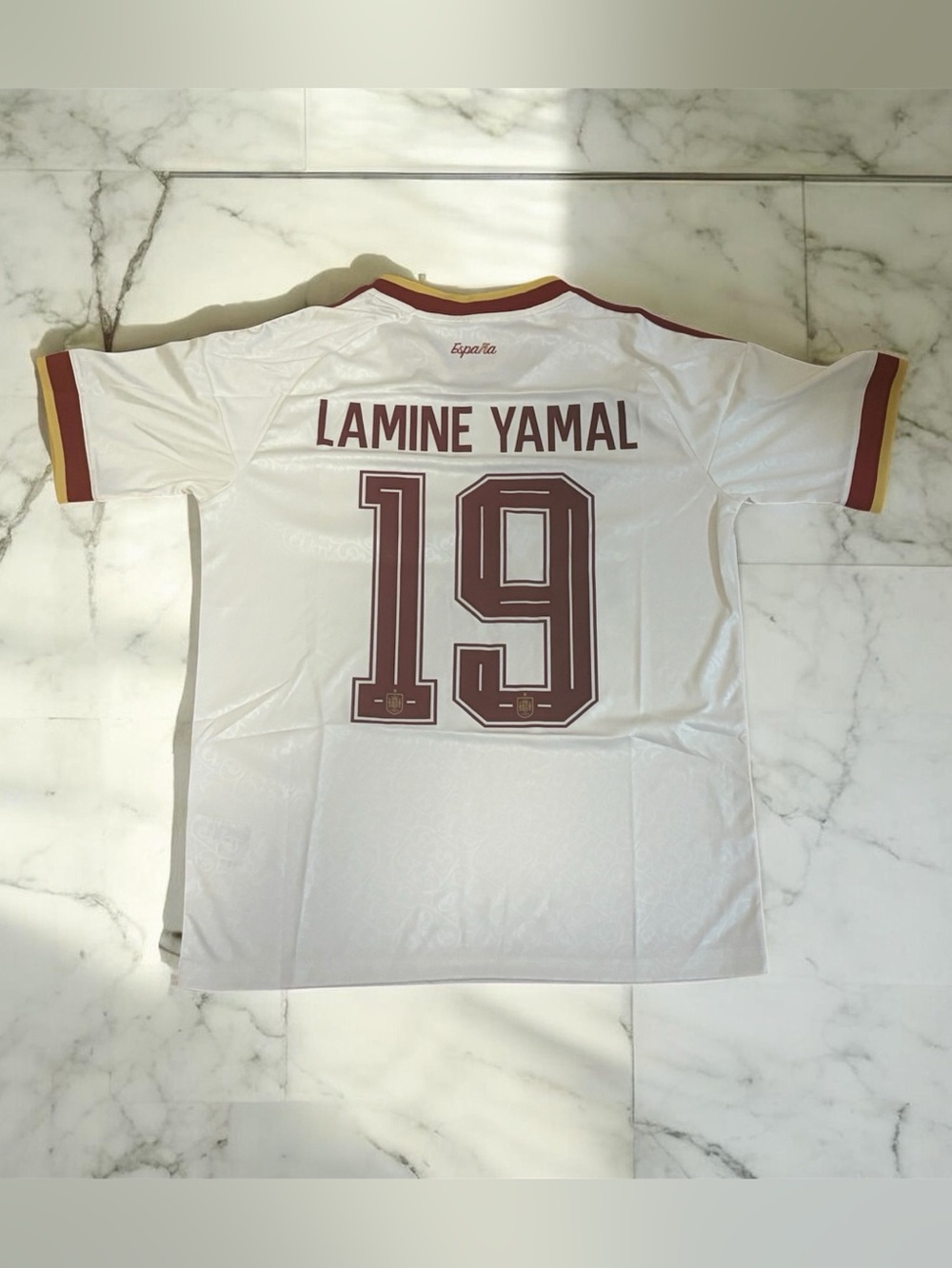 Lamine Yamal #19 Spain 2026 Away Soccer Jersey Adult Shirt S & L